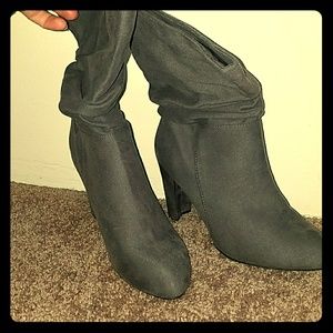 Grey Size 9 Boots